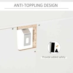 HOMCOM Freestanding Wine Rack & Glass Holder - White - 801-191 21 HOMCOM Freestanding Wine Rack & Glass Holder - White - 801-191 -Kitchen Sale Shop 0j42e917dc4afed7e.jpg