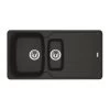 Franke Antea Fragranite 1.5 Bowl Inset Kitchen Sink Reversible AZG 651-97 - Onyx - 114.0532.314