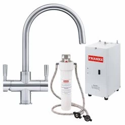 Franke Omni Original 4-in-1 Manual Kitchen Tap - Stainless Steel - 119.0389.913