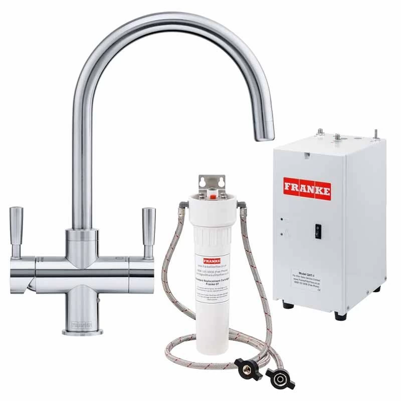 Franke Omni Original 4-in-1 Manual Kitchen Tap - Stainless Steel - 119.0389.913 3 Franke Omni Original 4-in-1 Manual Kitchen Tap - Stainless Steel - 119.0389.913