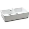 Carron Phoenix Belfast 200 2 Bowl Ceramic Kitchen Sink - 124.0477.749 -Kitchen Sale Shop 124.0477.749