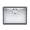 Franke Mythos 1 Bowl Inset Kitchen Sink MYX 210-55 - Stainless Steel - 127.0607.101 -Kitchen Sale Shop 127.0607.101 main