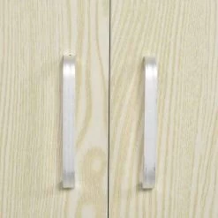 HOMCOM Modern Rolling Storage Trolley - Oak Tone - 835-258AK -Kitchen Sale Shop 17d14917dc41d6f9a.jpg