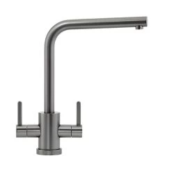 Franke Krios L-Spout Kitchen Mixer Tap - Gunmetal - 115.0567.621