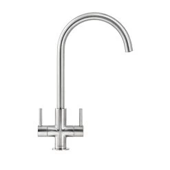 Franke Hestia J-Spout Kitchen Mixer Tap - Decor Steel - 115.0635.794