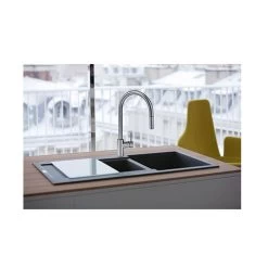 Franke Eos Neo Pull-Down Spray Tap - Stainless Steel - 115.0638.861 -Kitchen Sale Shop 1 1 115.0638.861 lifestyle