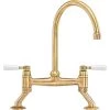Franke Bridge Lever Kitchen Mixer Tap - Brass - 115.0659.349 -Kitchen Sale Shop 1 1 1150659349