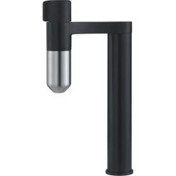 Franke Vital Capsule Single Dispense Filter Tap - Matt Black/Decor Steel PVD - 120.0621.311