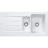 Franke Arcana 1.5 Bowl Inset Ceramic Kitchen Sink Reversible AHK 651-100 - White - 124.0532.229