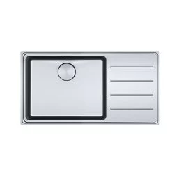 Franke Mythos Plus 1 Bowl Inset Kitchen Sink With Right Hand Drainer MYX 211-86 - Right Hand Drainer - 127.0640.513