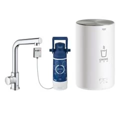 Grohe Red II Mono L Spout Tap & M Size Boiler Chrome 30329001