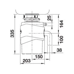 Blanco FWD Max Waste Disposal Unit - 456440 -Kitchen Sale Shop 4 5 456440 3