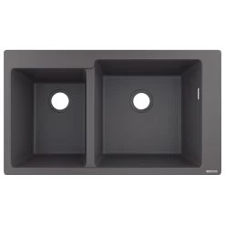 Hansgrohe S510-F760 Built-in Kitchen Sink 305/435 - Stone Grey - 43317290