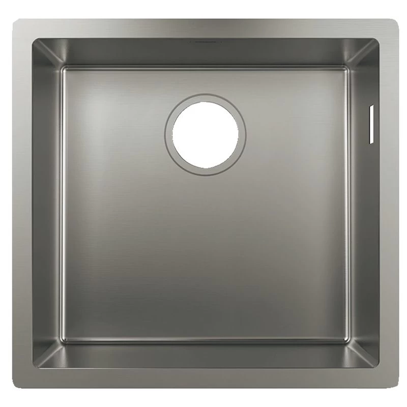 Hansgrohe S719-U450 Undermount Kitchen Sink 450 - Stainless Steel - 43426800 3 Hansgrohe S719-U450 Undermount Kitchen Sink 450 - Stainless Steel - 43426800