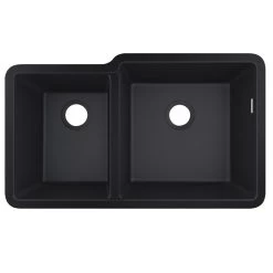 Hansgrohe S510-U760 Undermount Kitchen Sink 305/435 - Graphite Black - 43436170