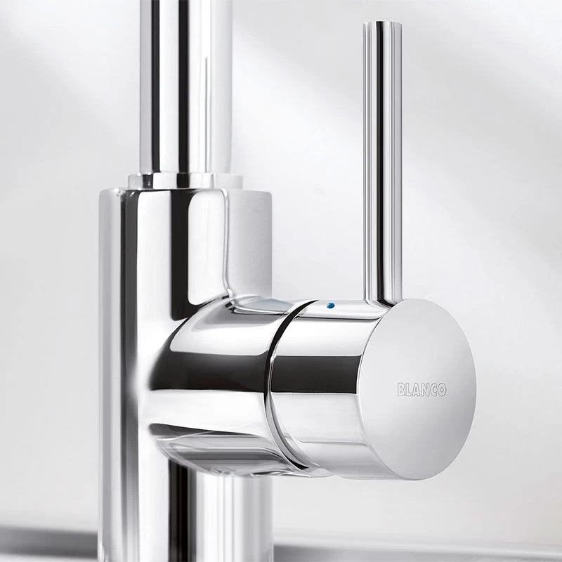 Blanco MIDA Single Lever Swivel Spout Galvanic Kitchen Tap - Chrome - 517742 6 Blanco MIDA Single Lever Swivel Spout Galvanic Kitchen Tap - Chrome - 517742 - Image 4