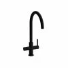 Abode Puria Aquifier Monobloc Kitchen Tap Matt Black - AT2044 -Kitchen Sale Shop a t at2044