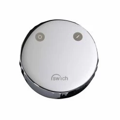 Abode Swich Diverter Valve Round Handle Chrome - AT2054