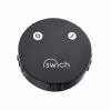Abode Swich Diverter Valve Round Handle Matt Black - AT2107