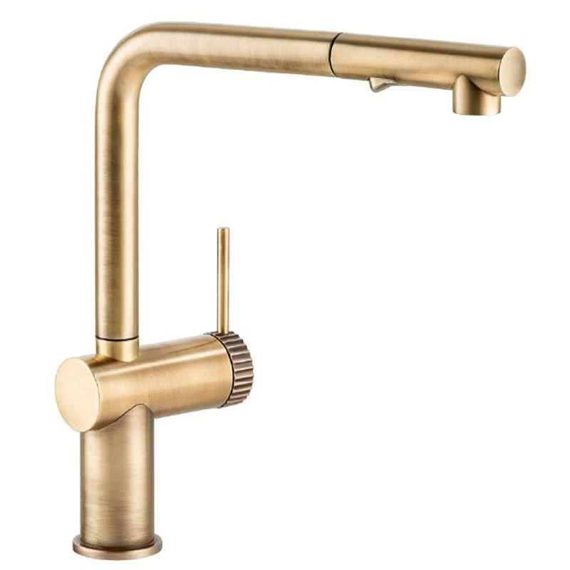 Abode Fraction Pull Out Contemporary Kitchen Mixer Tap Antique Brass - AT2158 3 Abode Fraction Pull Out Contemporary Kitchen Mixer Tap Antique Brass - AT2158