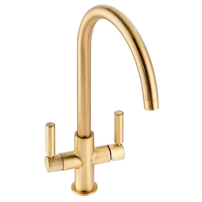 Abode Globe Aquifier Kitchen Water Filter Tap Brushed Brass - AT2175 3 Abode Globe Aquifier Kitchen Water Filter Tap Brushed Brass - AT2175