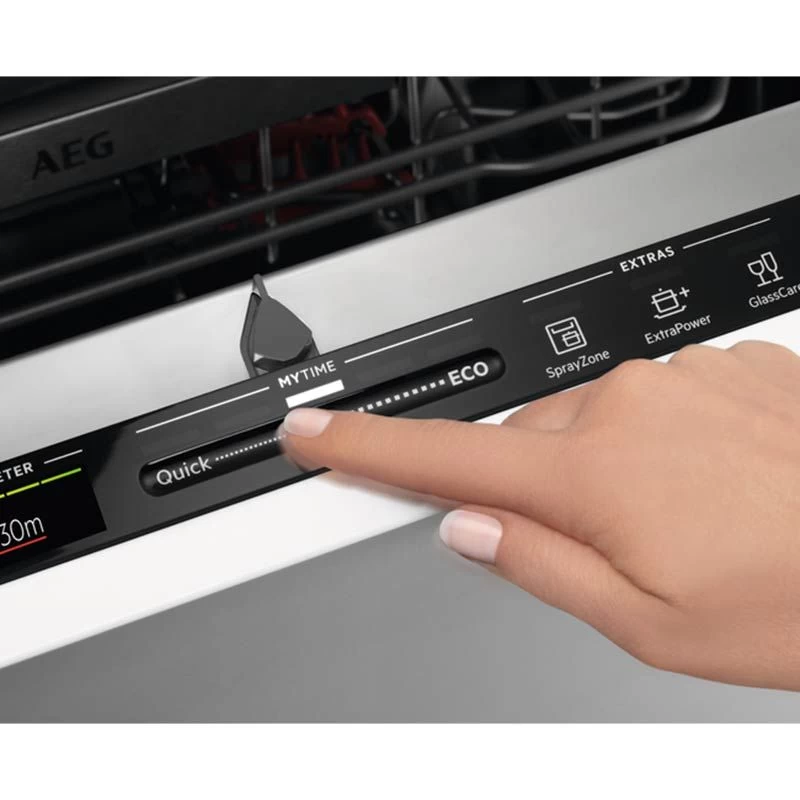 AEG FSE62407P Fully Integrated 9 Place Slimline Dishwasher - White 12 AEG FSE62407P Fully Integrated 9 Place Slimline Dishwasher - White - Image 10