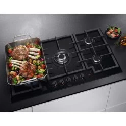 AEG IKB64401FB 60cm Induction Hob - Black 16 AEG IKB64401FB 60cm Induction Hob - Black -Kitchen Sale Shop aeg hkb95450nb cooked side dish lifestyle top view 1