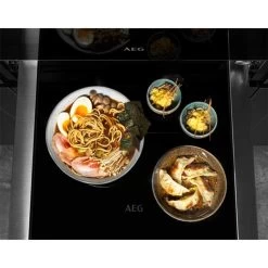 AEG KDE911424M 14cm Warming Drawer - Stainless Steel -Kitchen Sale Shop aeg kde911424m warmed dishes top view