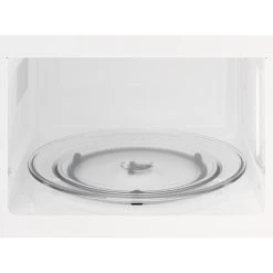 AEG MBE2658SEM Built In Microwave - Black & Stainless Steel -Kitchen Sale Shop aeg mbe2658sem inner base plate open front view