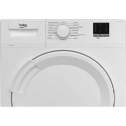 Beko DTLCE80051W Freestanding 8kg Condenser Tumble Dryer - White -Kitchen Sale Shop b e beko dtlce80051w 2