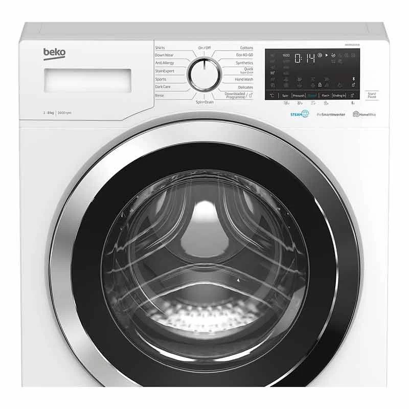 Beko WTIK84111F Integrated 8kg 1400rpm Washing Machine - White 4 Beko WTIK84111F Integrated 8kg 1400rpm Washing Machine - White - Image 2