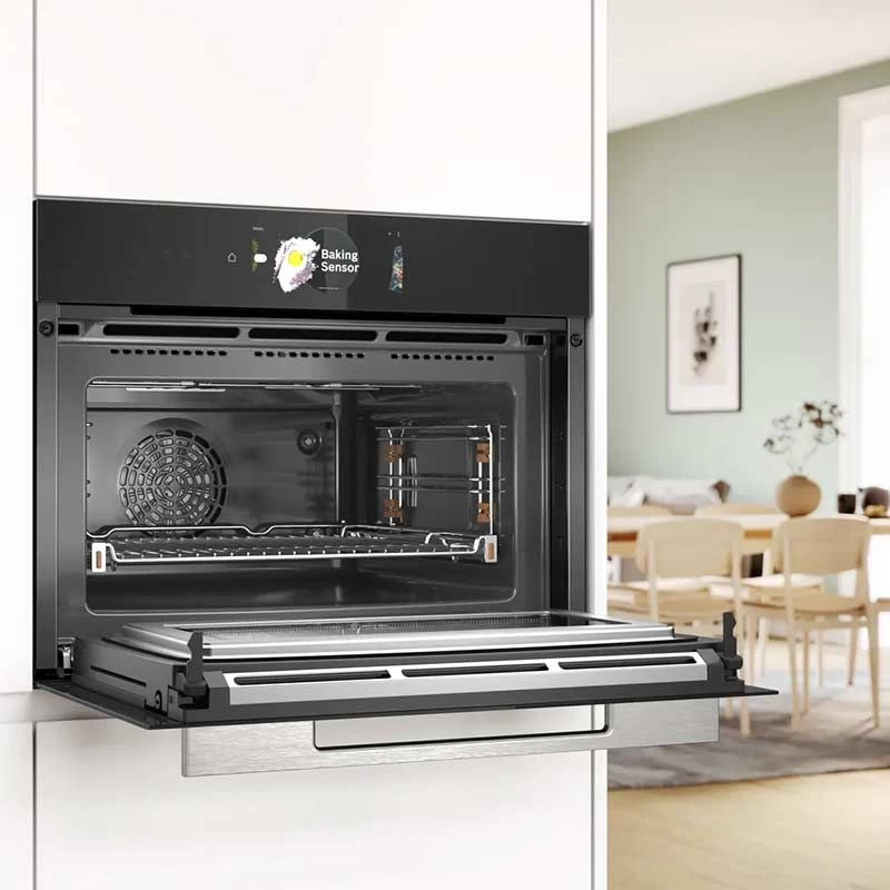 Bosch CMG778NB1 Series 8 Built-In Compact Oven With Microwave Function & Home Connect - Black 7 Bosch CMG778NB1 Series 8 Built-In Compact Oven With Microwave Function & Home Connect - Black - Image 5
