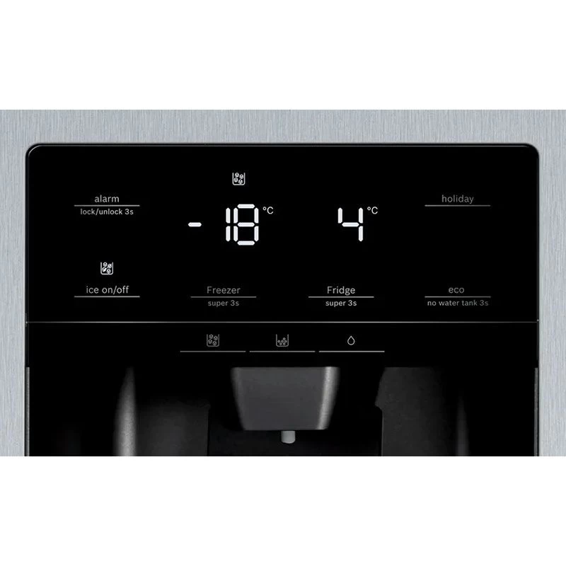 Bosch Series 6 KAI93VIFPG American Style Frost Free Fridge Freezer - Stainless Steel 12 Bosch Series 6 KAI93VIFPG American Style Frost Free Fridge Freezer - Stainless Steel - Image 10