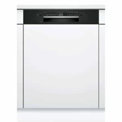 Bosch Series 2 SMI2ITB33G Semi Integrated 12 Place Dishwasher With Home Connect - Black