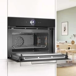Bosch Series 8 CMG7361B1B Compact Electric Oven & Microwave With Home Connect - Black -Kitchen Sale Shop b o bosch series 8 cmg7361b1b 2