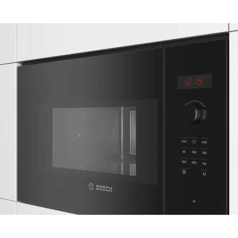 Bosch Series 4 BFL553MB0B Built-In Microwave - Black Glass 4 Bosch Series 4 BFL553MB0B Built-In Microwave - Black Glass - Image 2