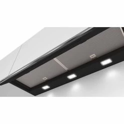 Bosch Series 6 DBB97AM60B 90cm Integrated Cooker Hood - Black -Kitchen Sale Shop b o bosch dbb97am60b 2