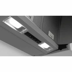 Bosch Series 2 DEM66AC00B 60cm Integrated Cooker Hood - Metallic Silver -Kitchen Sale Shop b o bosch dem66ac00b 3
