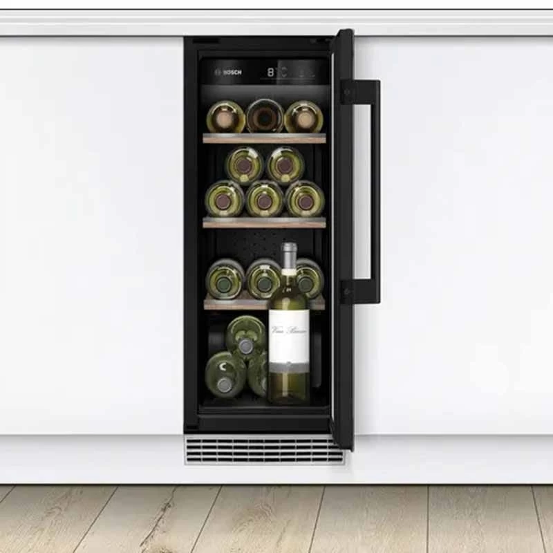 Bosch Series 6 KUW20VHF0G Built-Under 80x30cm Wine Cooler - Black 5 Bosch Series 6 KUW20VHF0G Built-Under 80x30cm Wine Cooler - Black - Image 3