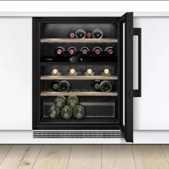 Bosch Series 6 KUW21AHG0G Built-Under 60cm Wine Cooler - Black 12 Bosch Series 6 KUW21AHG0G Built-Under 60cm Wine Cooler - Black -Kitchen Sale Shop b o bosch kuw21ahg0g 2