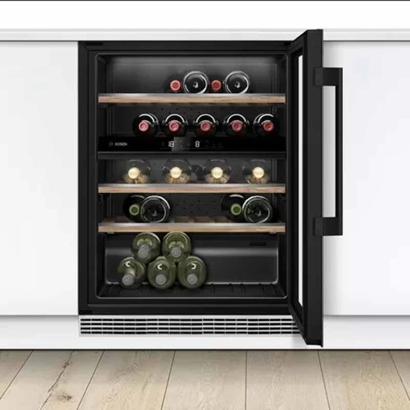 Bosch Series 6 KUW21AHG0G Built-Under 60cm Wine Cooler - Black 5 Bosch Series 6 KUW21AHG0G Built-Under 60cm Wine Cooler - Black - Image 3