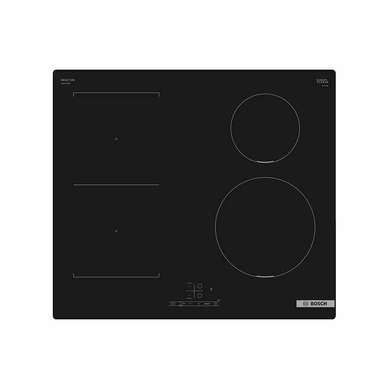 Bosch Series 4 PWP611BB5B 60cm Induction Hob - Black Glass 3 Bosch Series 4 PWP611BB5B 60cm Induction Hob - Black Glass
