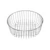 Blanco Round Crockery Basket 365mm X 365mm - Stainless Steel - 220574 -Kitchen Sale Shop bl220574