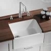 Blanco Belfast 1 Bowl Reversible Ceramic Kitchen Sink - Crystal White - 518497 -Kitchen Sale Shop blanco belfast 518497 1