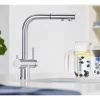 Blanco FONTAS-S II Filter Kitchen Mixer Tap With Pull-Out Hose - HP Chrome - 525198 2 Blanco FONTAS-S II Filter Kitchen Mixer Tap With Pull-Out Hose - HP Chrome - 525198 -Kitchen Sale Shop blanco 525198 lifestyle