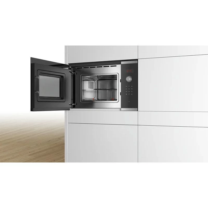Bosch Series 4 BEL523MS0B Built-In Microwave Oven - Stainless Steel 6 Bosch Series 4 BEL523MS0B Built-In Microwave Oven - Stainless Steel - Image 4