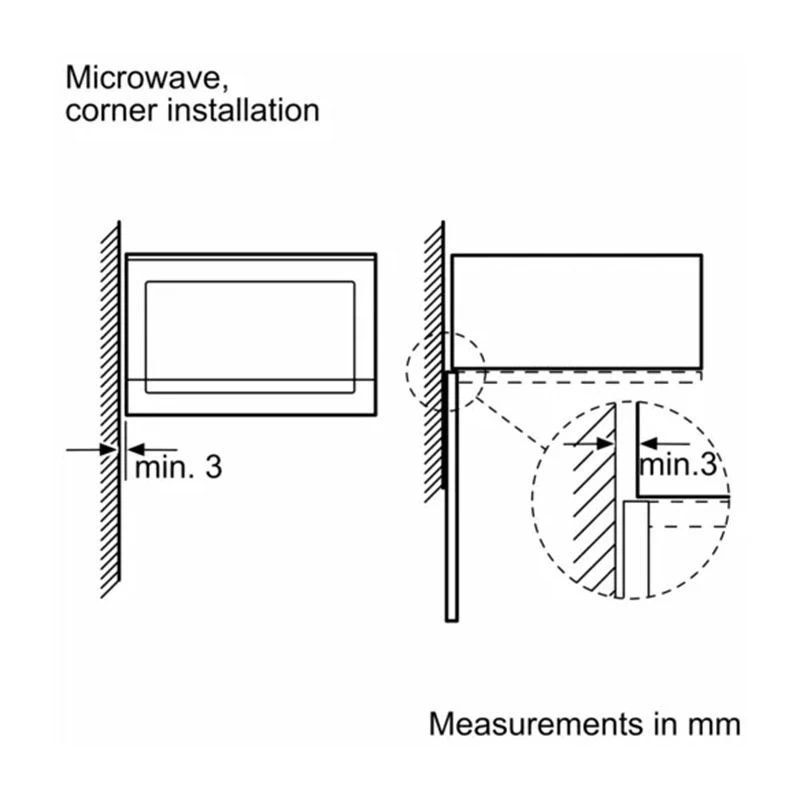 Bosch Series 4 BEL523MS0B Built-In Microwave Oven - Stainless Steel 7 Bosch Series 4 BEL523MS0B Built-In Microwave Oven - Stainless Steel - Image 5