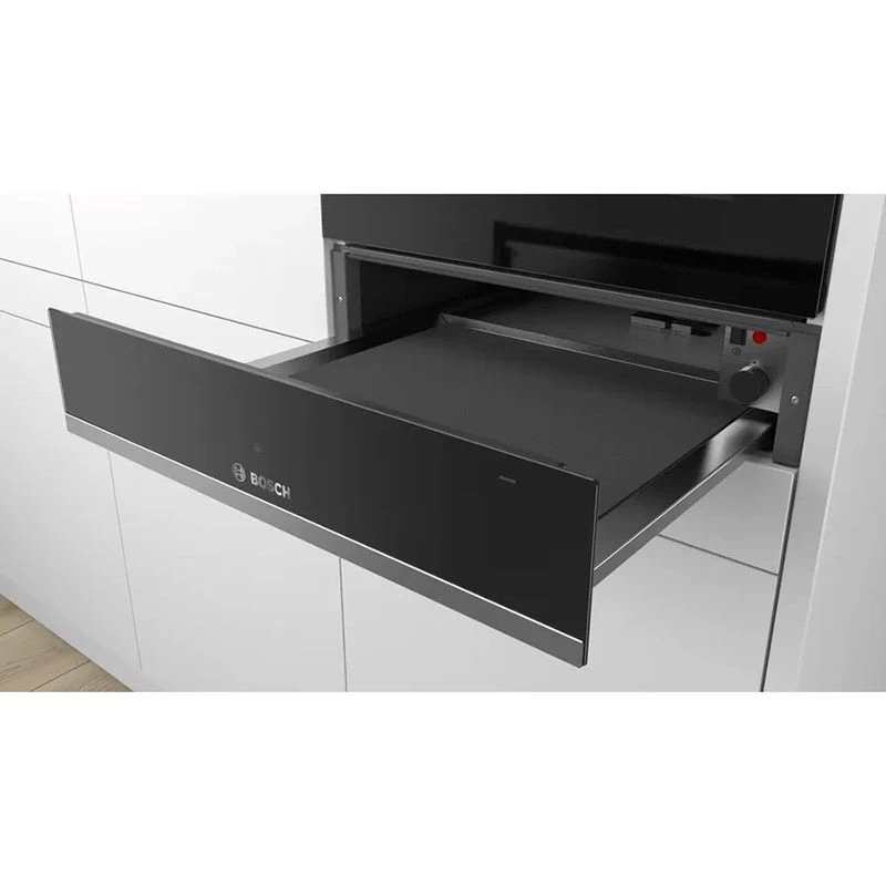 Bosch Series 6 BIC510NS0B 14cm Warming Drawer - Black 4 Bosch Series 6 BIC510NS0B 14cm Warming Drawer - Black - Image 2
