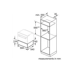 Bosch Series 6 BIC510NS0B 14cm Warming Drawer - Black 13 Bosch Series 6 BIC510NS0B 14cm Warming Drawer - Black -Kitchen Sale Shop bosch bic510ns0b 5