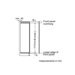 Bosch Series 6 GIN81AEF0G Built-In Frost Free Tall Freezer - White -Kitchen Sale Shop bosch gin81aef0g 6